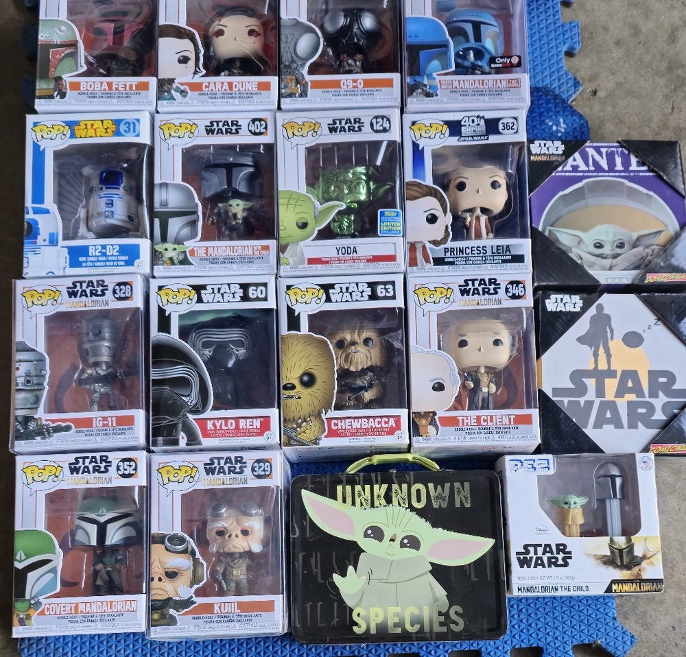 Star Wars Funkos and extras